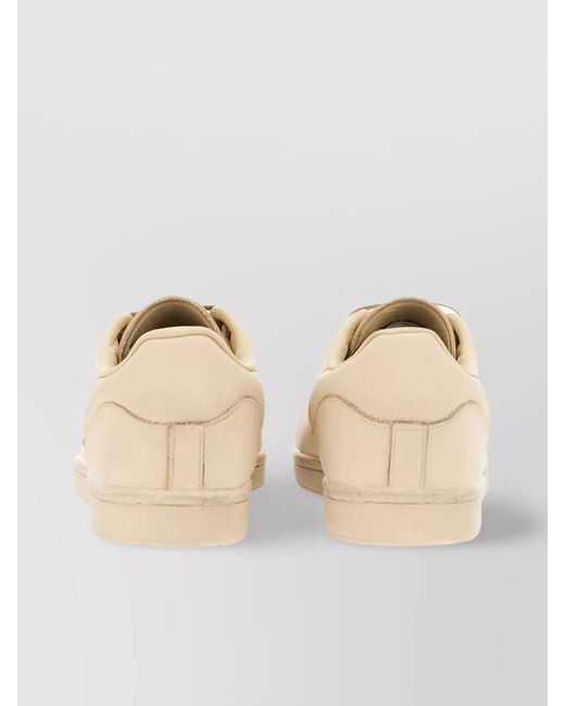 Raf Simons Natural Leather Low-Top Sneakers for men