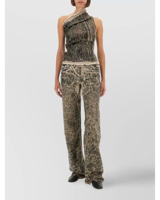 Rick Owens Multicolor Fitted Blouse