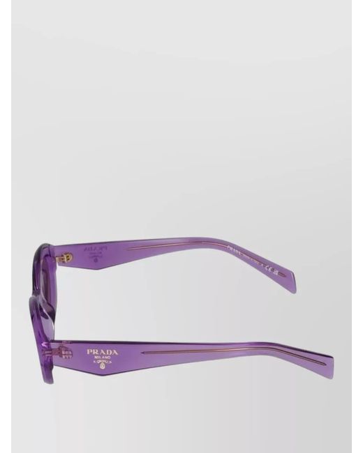 Prada Purple Sunglasses Model 0Pr 26Zs Cat Eye
