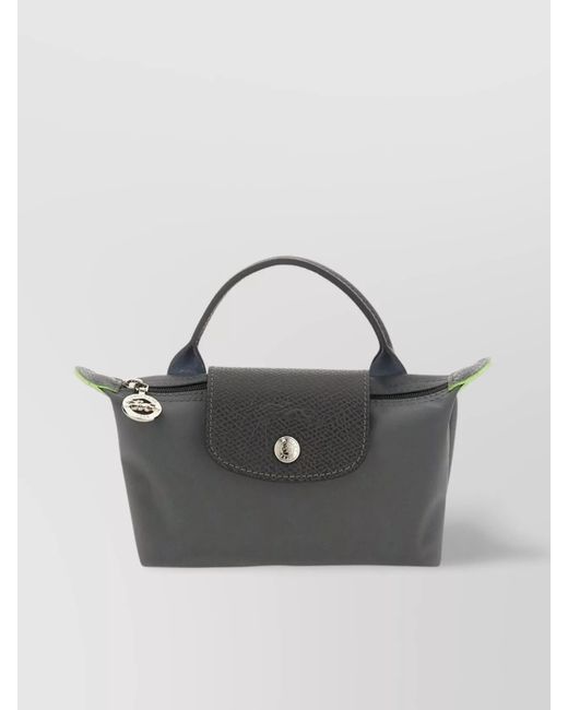 Longchamp Brown Le Pliage Original Clutch Bag