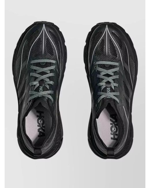 Hoka One One Black Mafate Speed Lite Mesh Vibram Sneakers for men