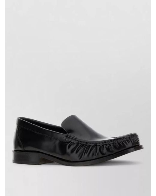 A.P.C. Multicolor Leather Romeo Loafers Smooth Finish Fringed Design for men