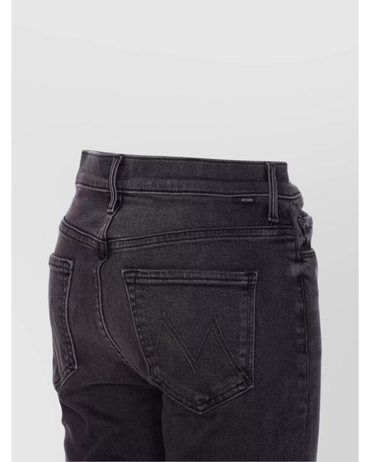 Mother Blue Flared Jeans