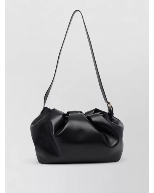THEMOIRÈ White Athena Vegan Fabric Shoulder Bag