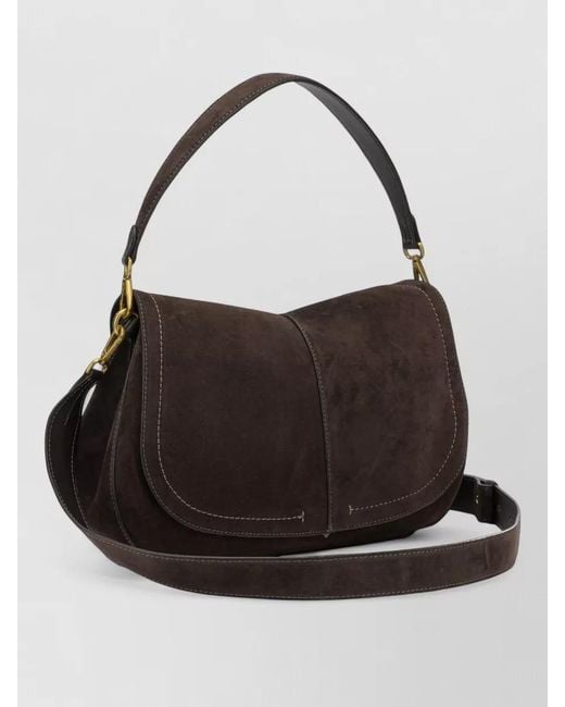 Gianni Chiarini Black Leather Shoulder Bag