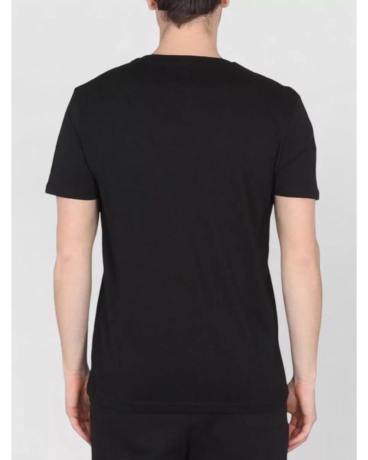 Alpha Industries Black Wolfhounds Crew Neck Graphic Print T-Shirt for men