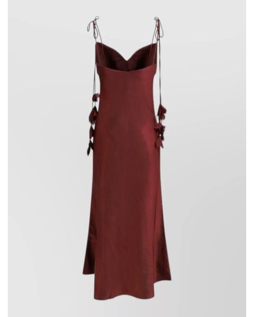Self-Portrait Red Maxi Dress