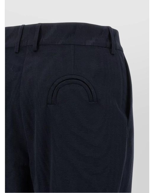 Blazé Milano Blue Sharewood Tailored Trousers