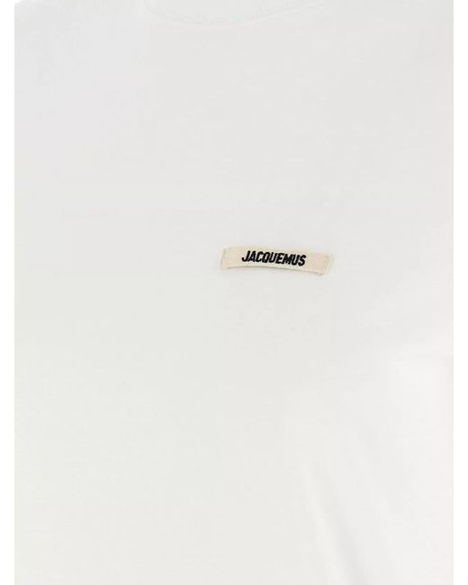 Jacquemus White Cotton T-Shirt