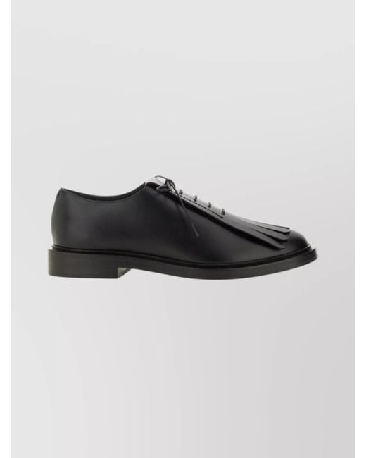 Max Mara Multicolor Leather Derby Shoes