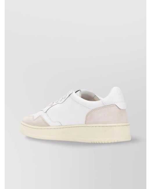Autry Multicolor Leather Low-Top Sneakers for men