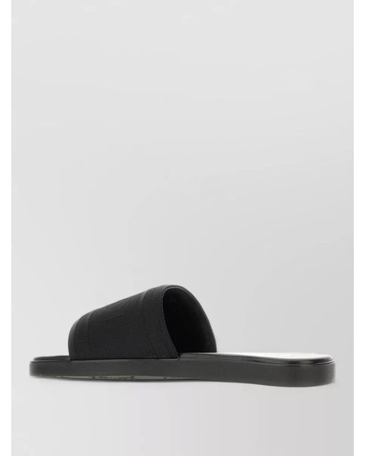 Gucci Multicolor Flat Sole Open Toe Slide Sandals for men