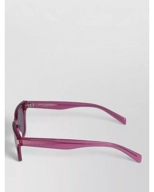 Saint Laurent Purple Sunglasses Sl 462 Sulpice Square Tinted