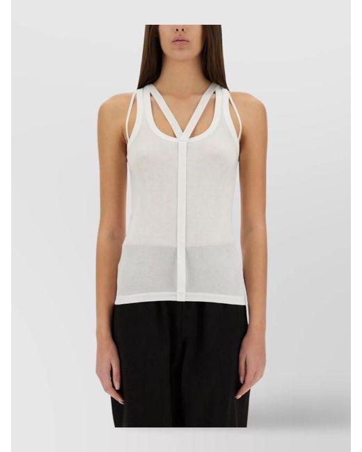 Helmut Lang Black Slim-Fit Tank Top