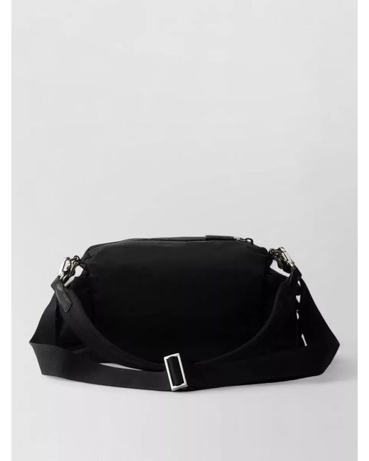 Prada Black Explore Renylon Crossbody Bag Adjustable Strap for men