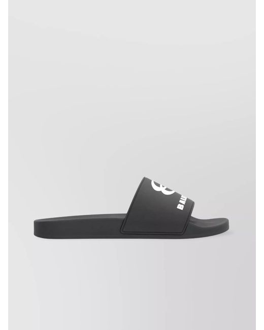 Balenciaga Multicolor Rubber Slides for men