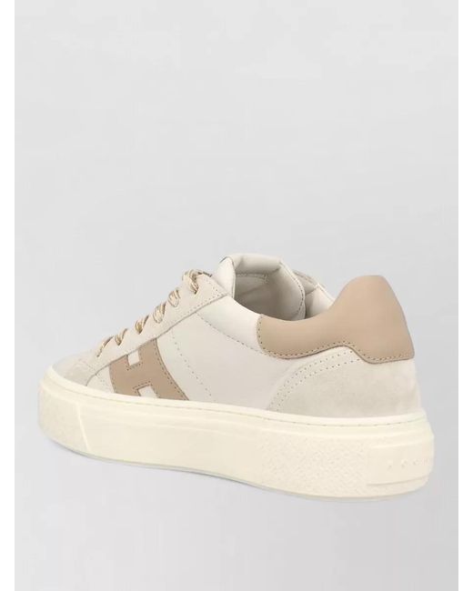 Hogan Natural Silk Low-Top Sneakers