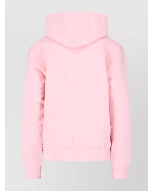 Jil Sander Pink Cotton Sweatshirt