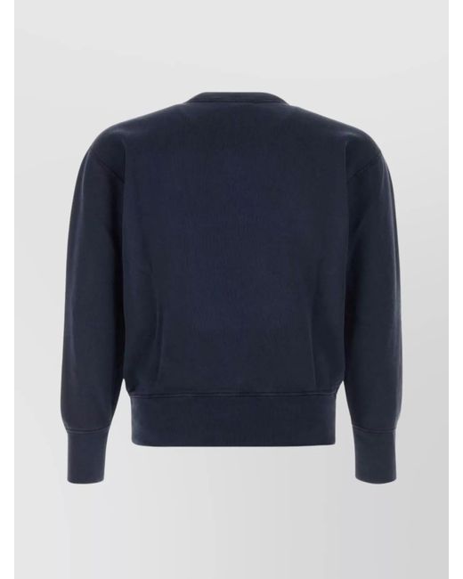 A.P.C. Blue Cotton Sweatshirt for men