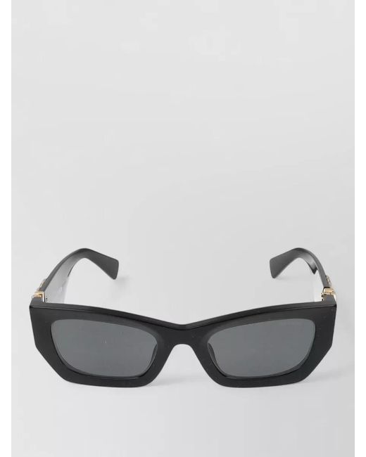 Miu Miu Gray Sunglasses Model 09Ws Cat Eye Frame