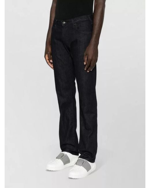 Emporio Armani Black Denim Jeans for men