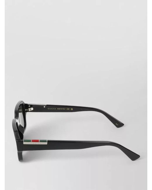 Gucci Metallic Sunglasses Gg1887S 001 Square Frame for men
