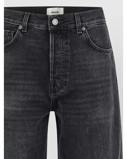 Haikure Blue Denim Wide-Leg Jeans