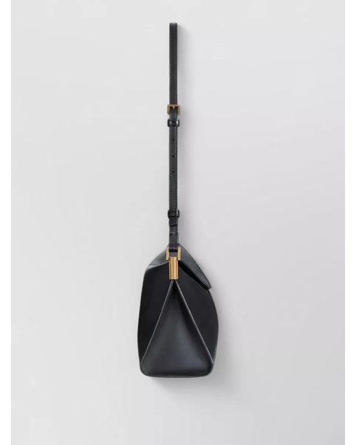 Balmain Black Na Leather Clutch Bag