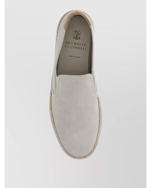 Brunello Cucinelli Multicolor Suede Espadrilles for men