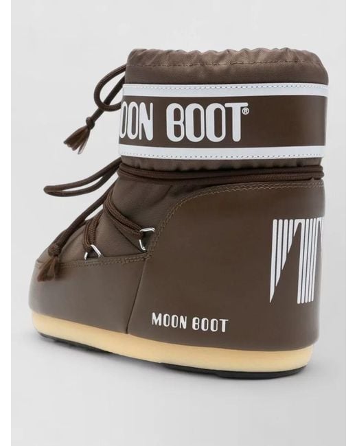 Moon Boot Gray Icon Low Snow Boots