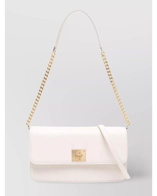 Golden Goose Deluxe Brand Natural Na Leather Shoulder Bag