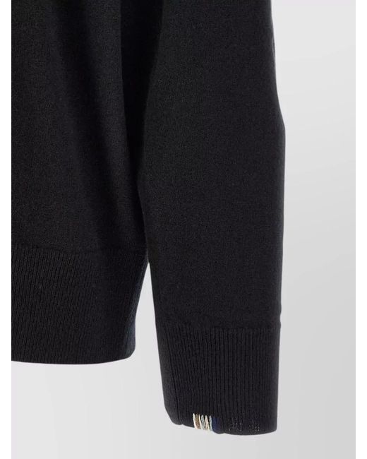 Extreme Cashmere Blue April Number 476 Long Sleeve Sweater for men