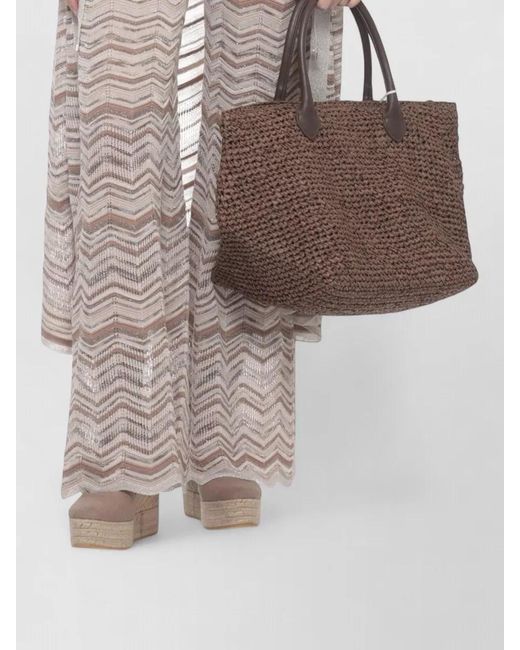 D.exterior White Long Cardigan Geometric Pattern V Neckline