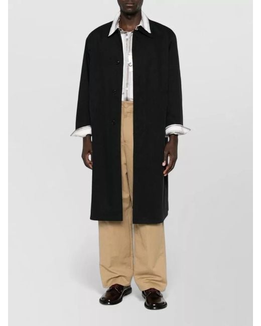 DUNST Black Nylon Fitted Jacket