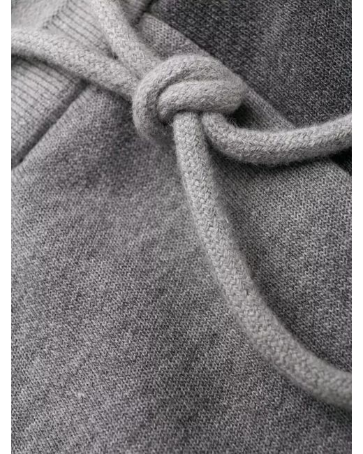 Thom Browne Gray Cotton Tailored Shorts for men