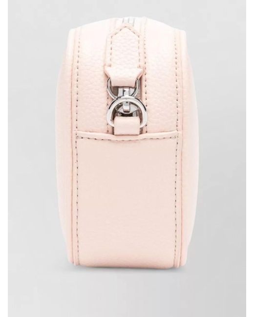 Emporio Armani Pink Logo-Detail Shoulder Bag