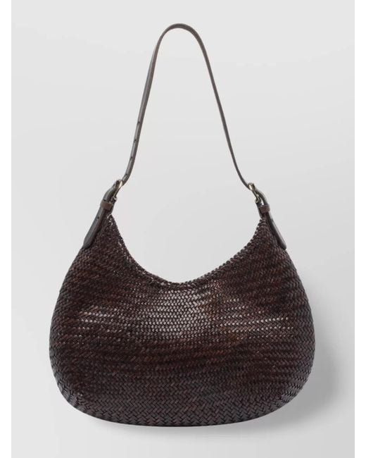 Dragon Diffusion Brown Adjustable Strap Shoulder Bag