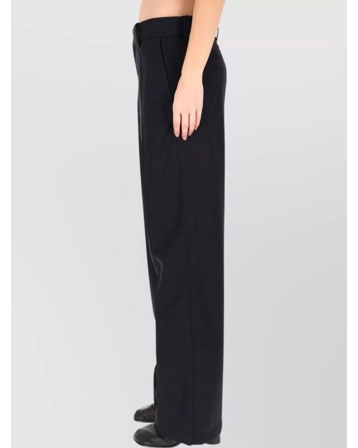 Lemaire Blue Wide-Leg Trousers