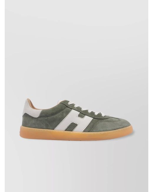 Hogan Multicolor Suede Leather Low-Top Sneakers for men