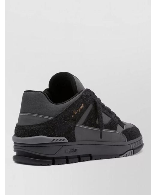 Axel Arigato Black Area Lo Sneaker Low Top Rubber Sole for men