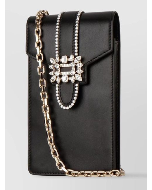Roger Vivier Black Shoulder Bag