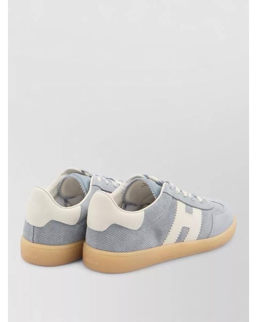 Hogan Multicolor Leather Low-Top Sneakers
