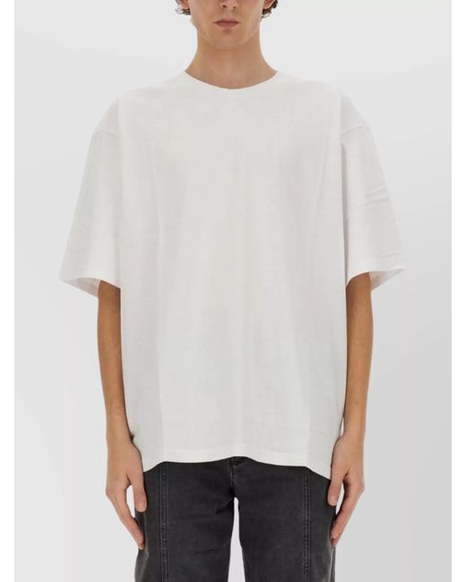 Isabel Marant White Cotton T-Shirt for men