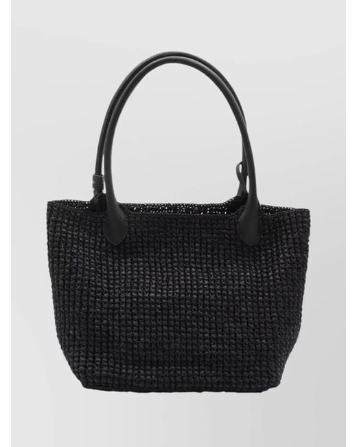 Helen Kaminski Black Versatile Tote Bag Dual Handles