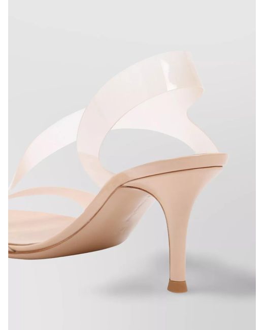 Gianvito Rossi White Pvc Metropolis Sandals