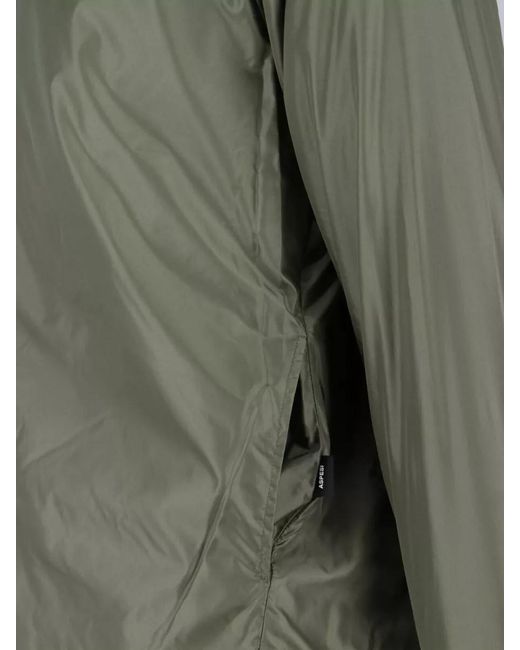Aspesi Green Jacket Long Sleeves Cuffed Cuff Detail for men