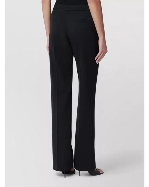 ANDAMANE Black Tailored Suit Trousers