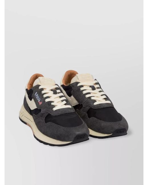 Autry Multicolor Leather Low-Top Sneakers for men
