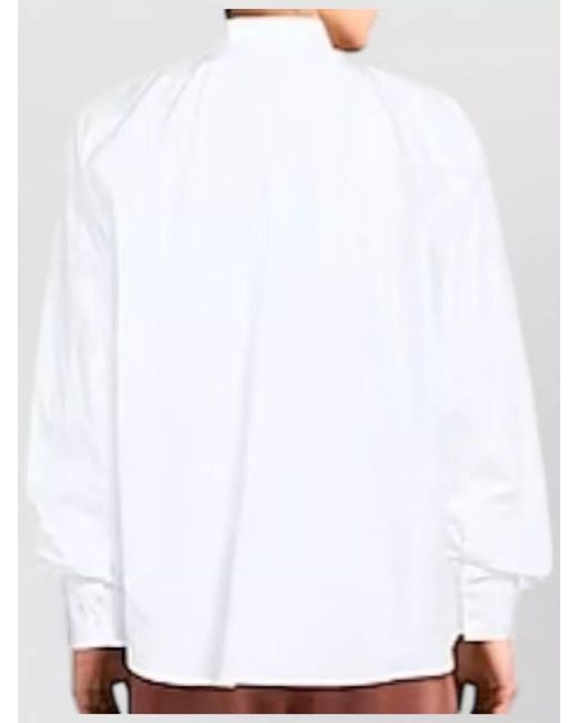 DSquared² White Long Sleeve Shirt Straight Fit for men