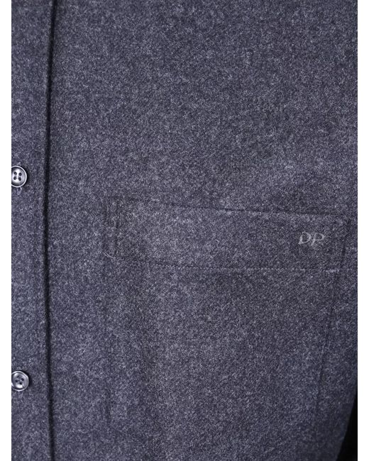 DARKPARK Blue Wool Tailored Shirt